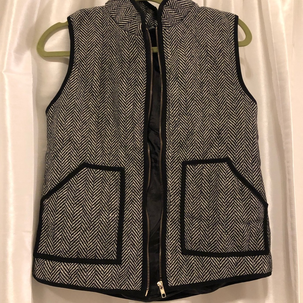 Herringbone vest